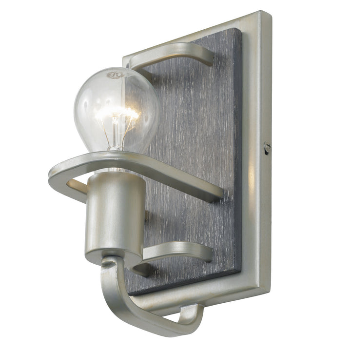 Varaluz Lofty 268B01SOG Wall Sconce Light - Silverado