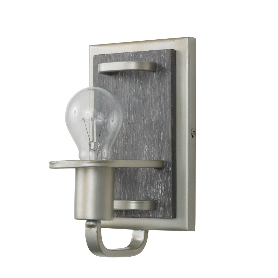 Varaluz Lofty 268B01SOG Wall Sconce Light - Silverado