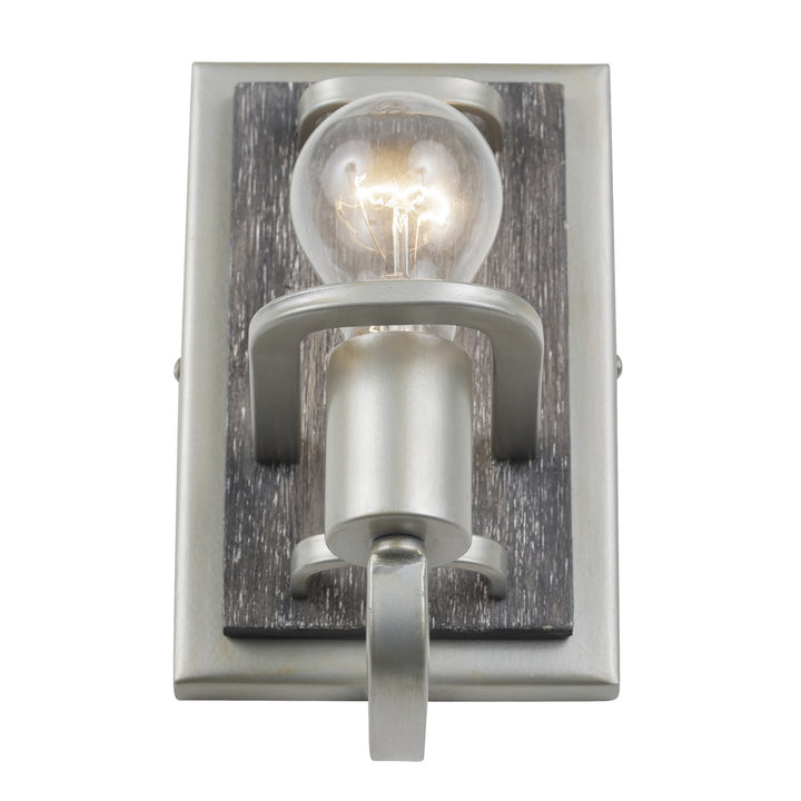Varaluz Lofty 268B01SOG Wall Sconce Light - Silverado
