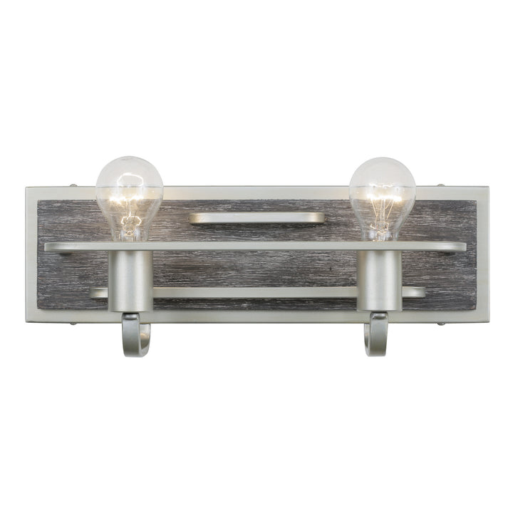 Varaluz Lofty 268B02SOG Bath Vanity Light 18 in. wide - Silverado