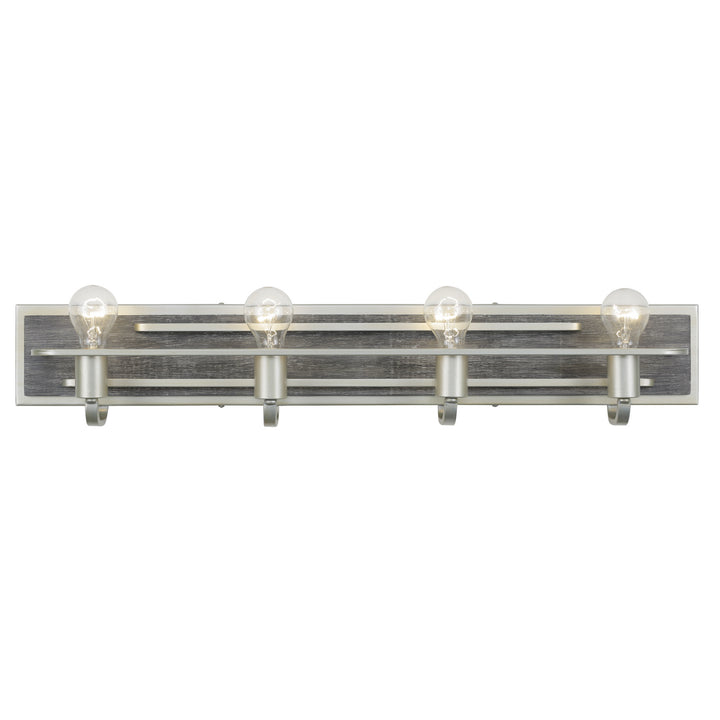 Varaluz Lofty 268B04SOG Bath Vanity Light 35 in. wide - Silverado