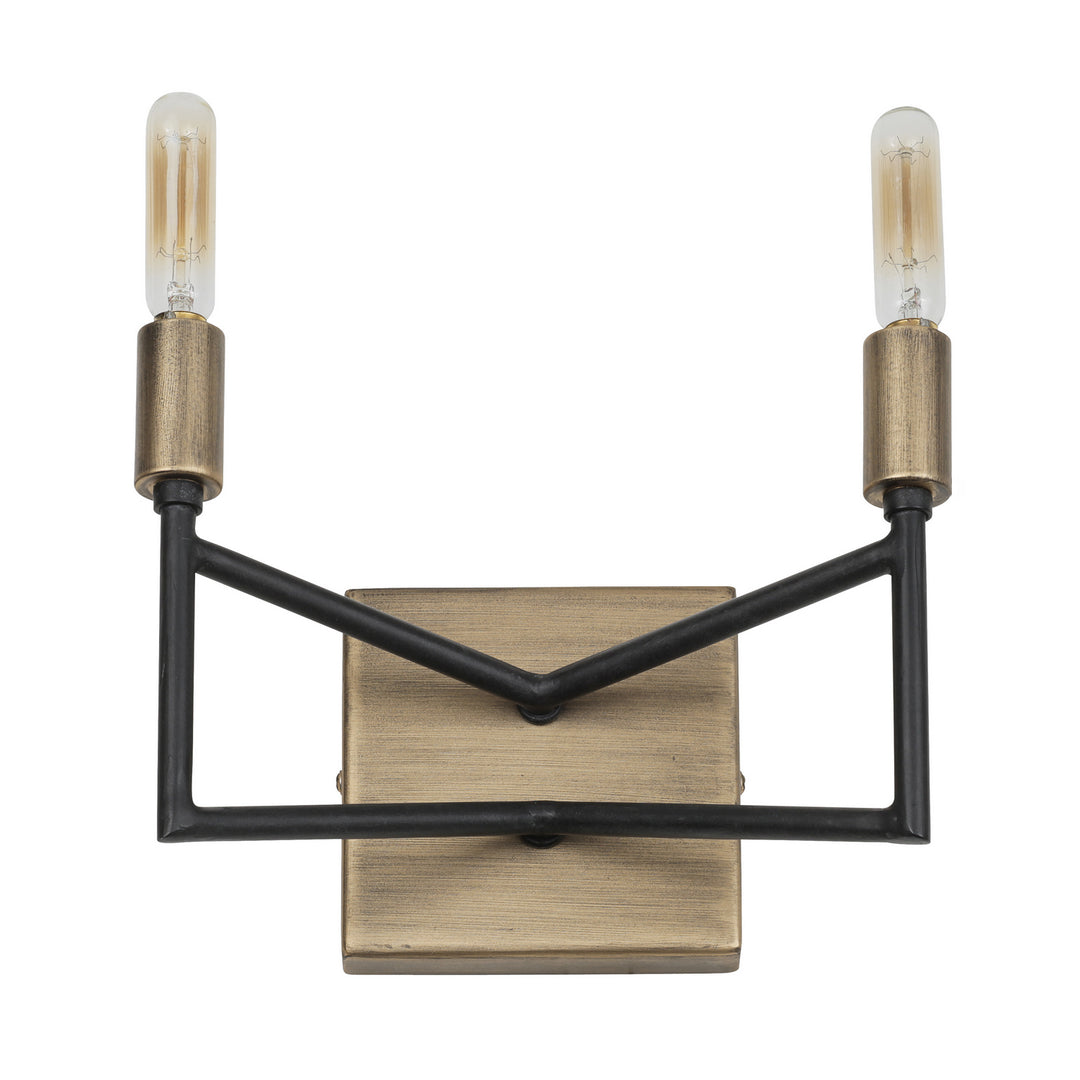 Varaluz Bodie 314B02HGCB Wall Sconce Light - Havana Gold/Carbon