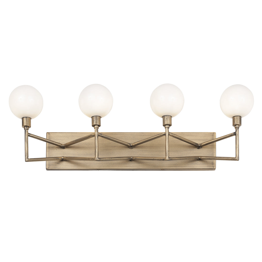 Varaluz Bodie 314B04HG Bath Vanity Light 25 in. wide - Havana Gold