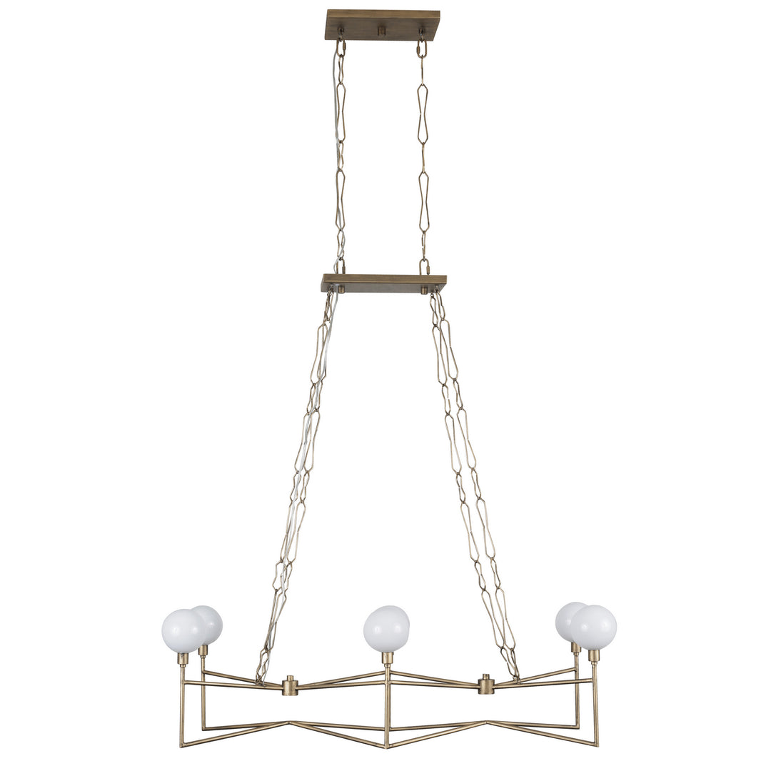 Varaluz Bodie 314N06HG Chandelier Light - Havana Gold