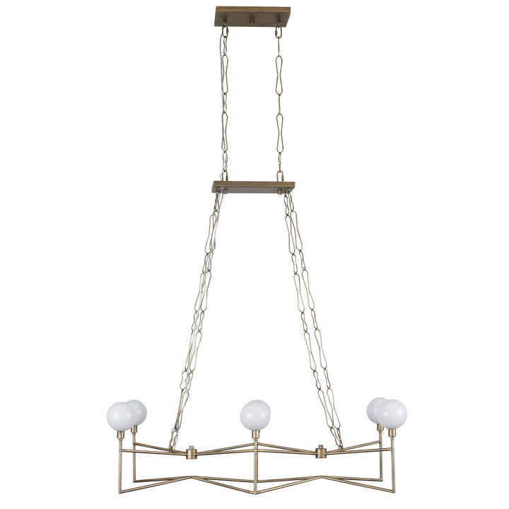 Varaluz Bodie 314N06HG Chandelier Light - Havana Gold