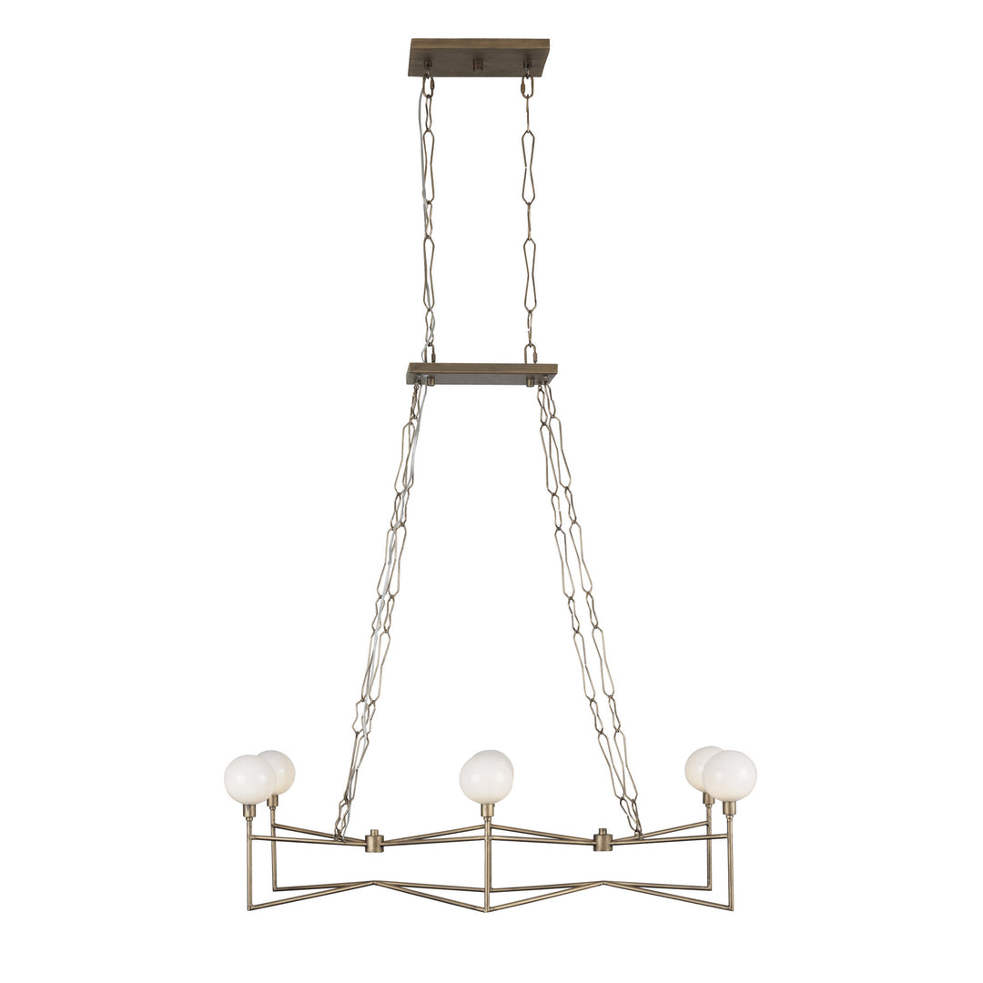 Varaluz Bodie 314N06HG Chandelier Light - Havana Gold