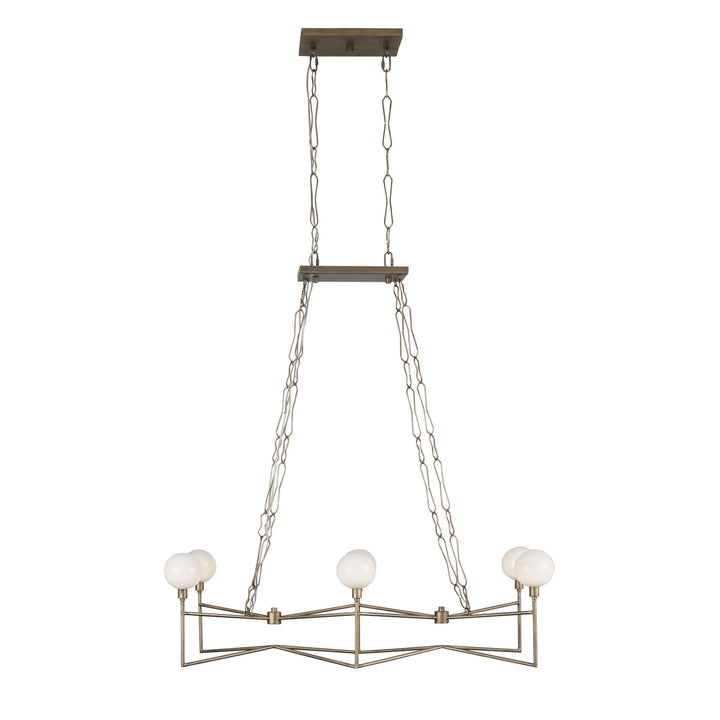 Varaluz Bodie 314N06HG Chandelier Light - Havana Gold
