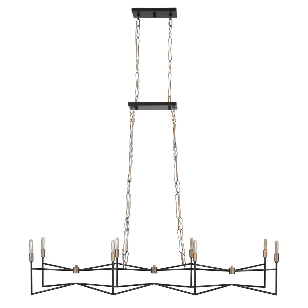 Varaluz Bodie 314N08HGCB Pendant Light - Havana Gold/Carbon