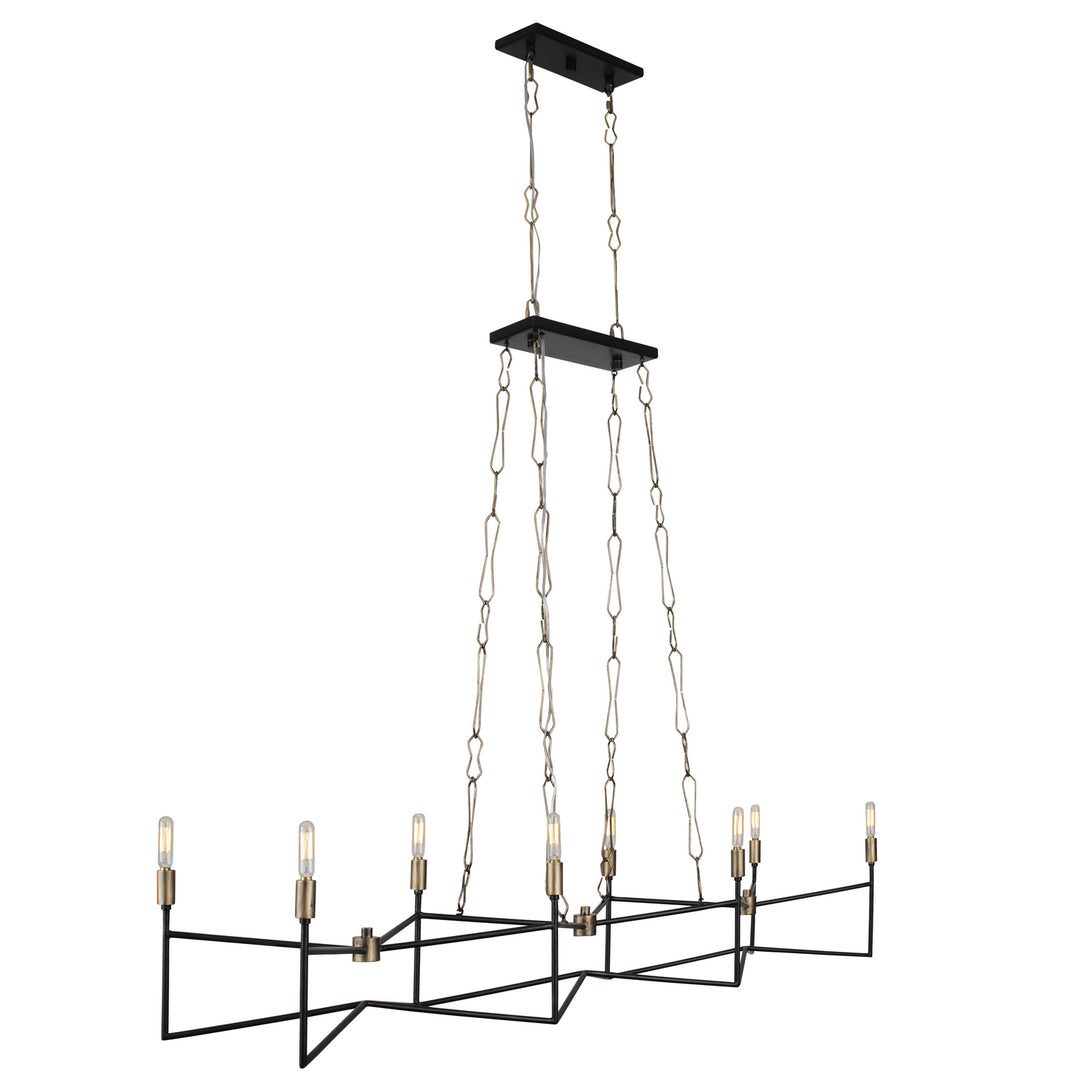 Varaluz Bodie 314N08HGCB Pendant Light - Havana Gold/Carbon