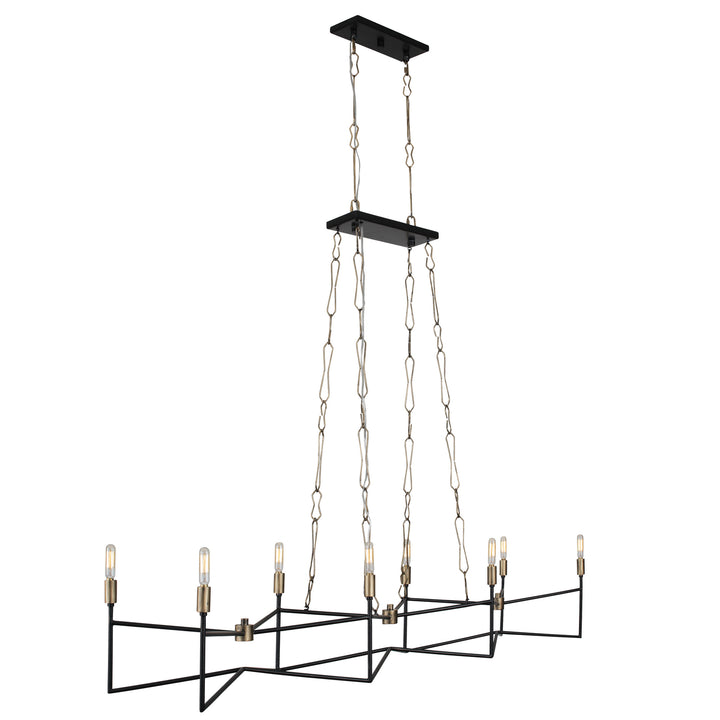 Varaluz Bodie 314N08HGCB Pendant Light - Havana Gold/Carbon