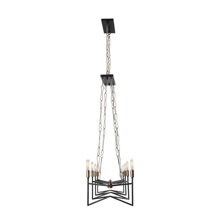 Varaluz Bodie 314N08HGCB Pendant Light - Havana Gold/Carbon
