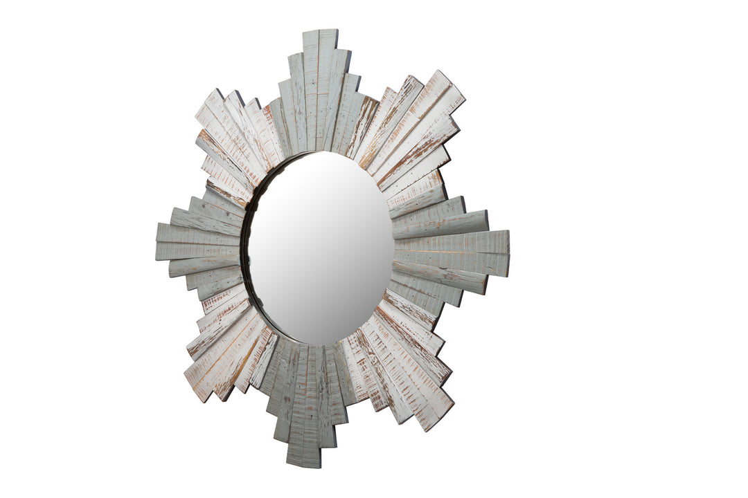 Varaluz Lighting 405A60 Modern Varaluz Casa Mirror Pewter, Nickel, Silver