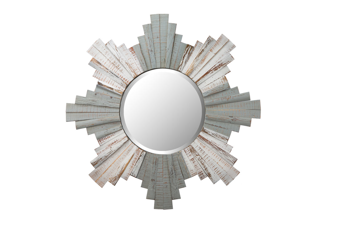 Varaluz Lighting 405A60 Modern Varaluz Casa Mirror Pewter, Nickel, Silver
