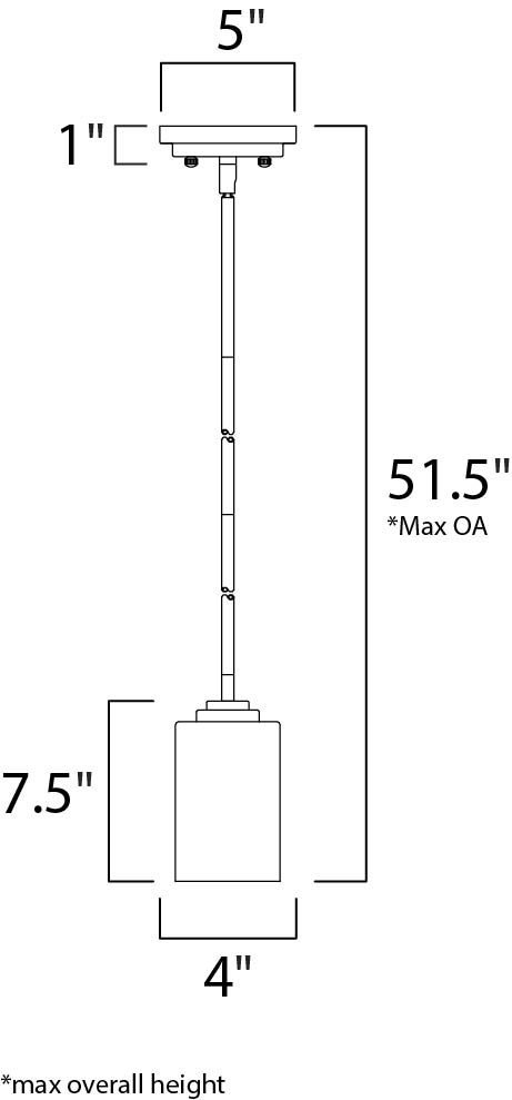 Maxim Deven 90030SWSN Pendant Light - Satin Nickel