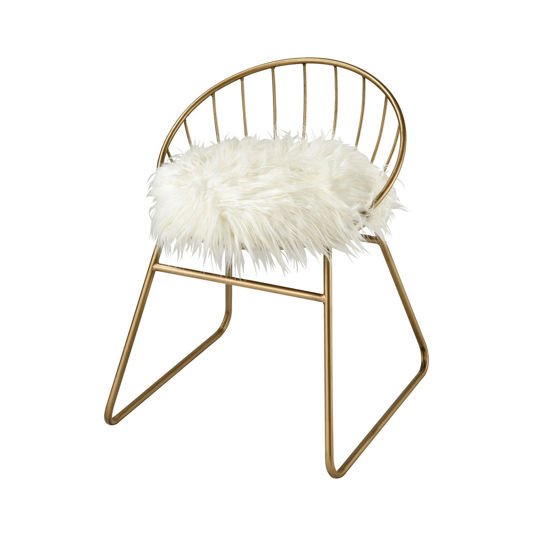Elk Lighting 351-10558  Nuzzle Furniture Gold