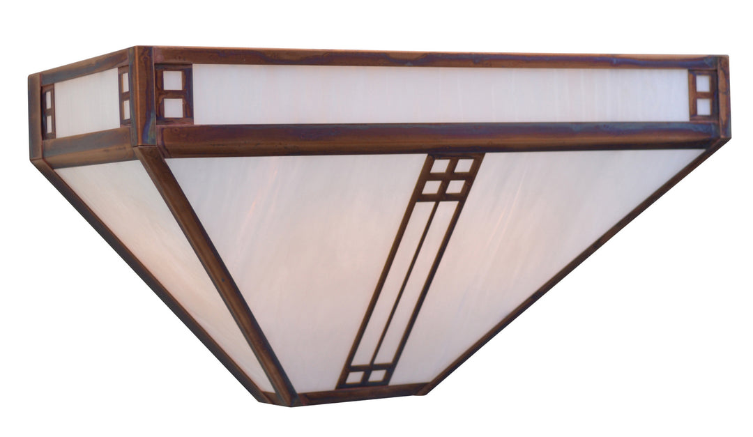 Arroyo Prairie PS-15WO-RC Wall Light - Raw Copper