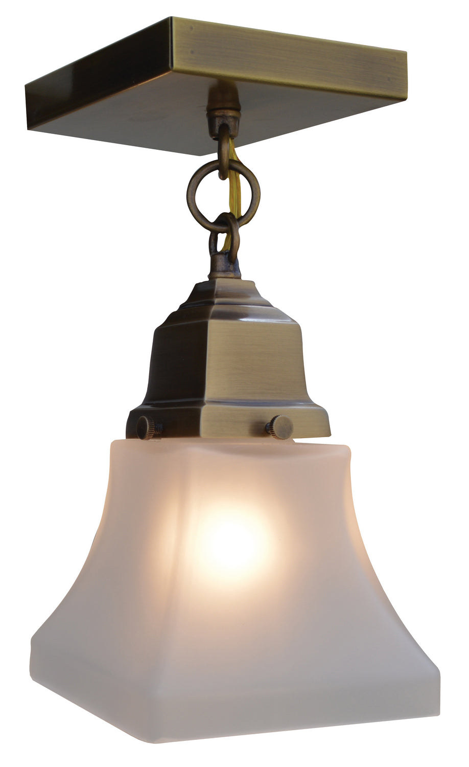 Arroyo Ruskin RCM-1-AB Ceiling Light - Antique Brass