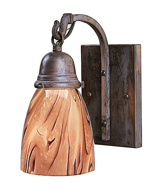 Arroyo Simplicity SB-1-MB Wall Light - Mission Brown
