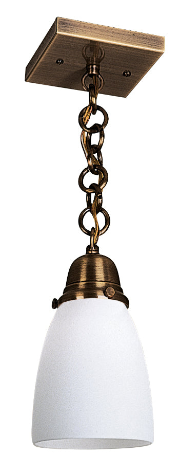 Arroyo Simplicity SH-1-AB Pendant Light - Antique Brass