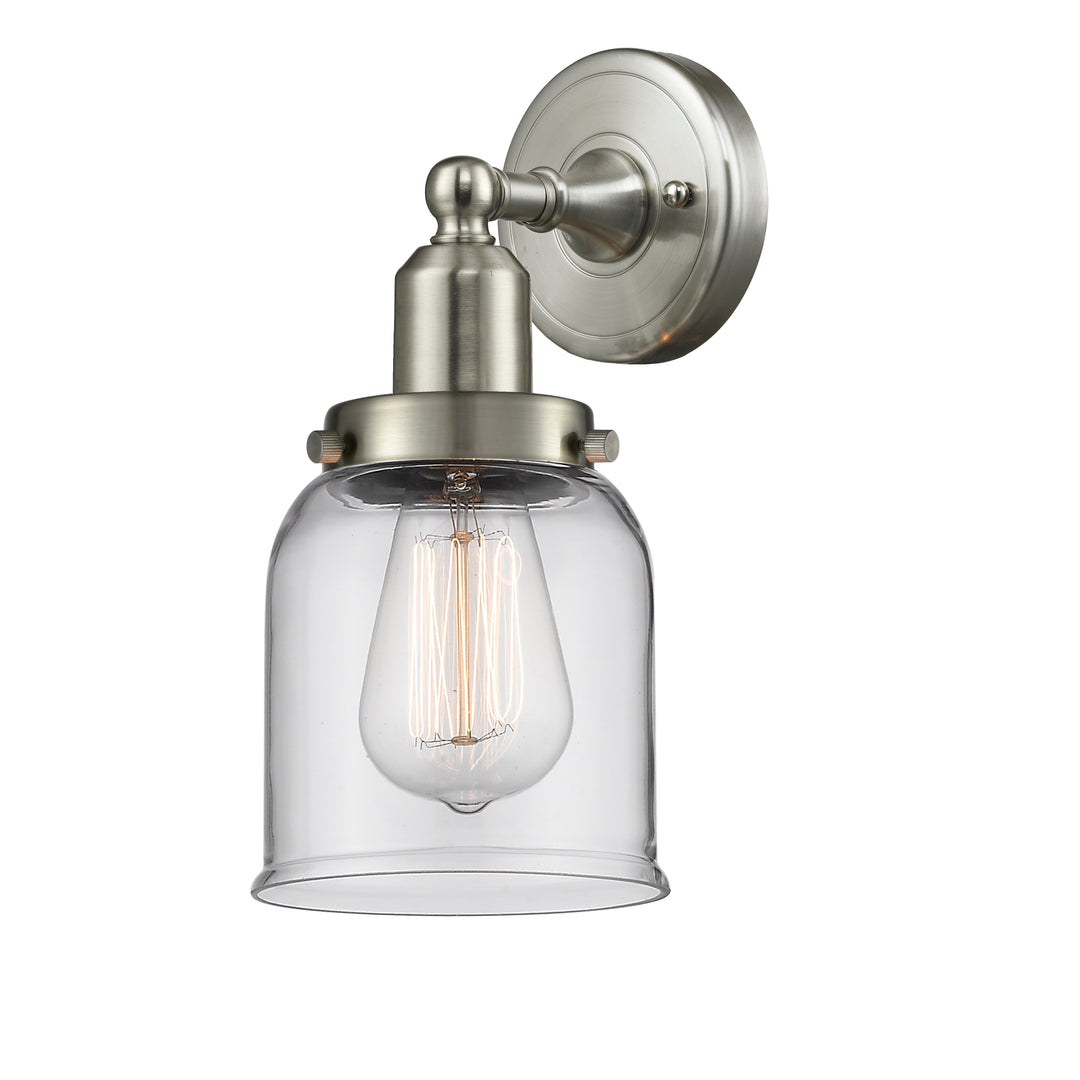 Innovations Austere 900H-1W-SN-G52 Bath Vanity Light 5 in. wide - Brushed Satin Nickel