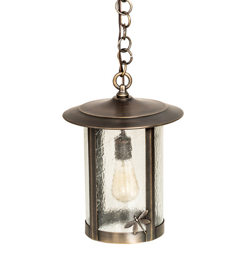 Meyda Tiffany Lighting 90235 Fulton One Light Pendant Outdoor Brass