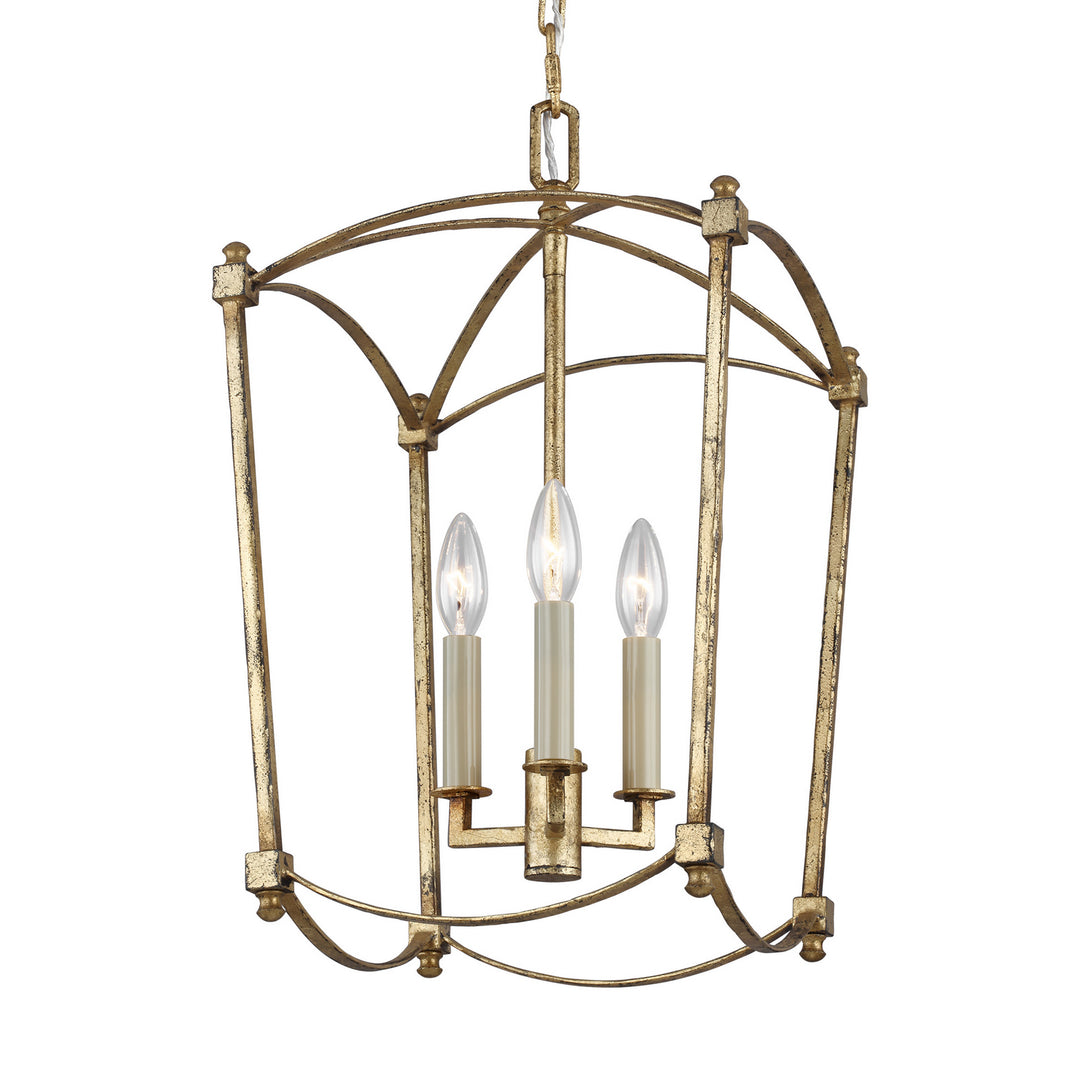 Visual Comfort Studio Thayer F3321/3ADB Pendant Light - Antique Gild