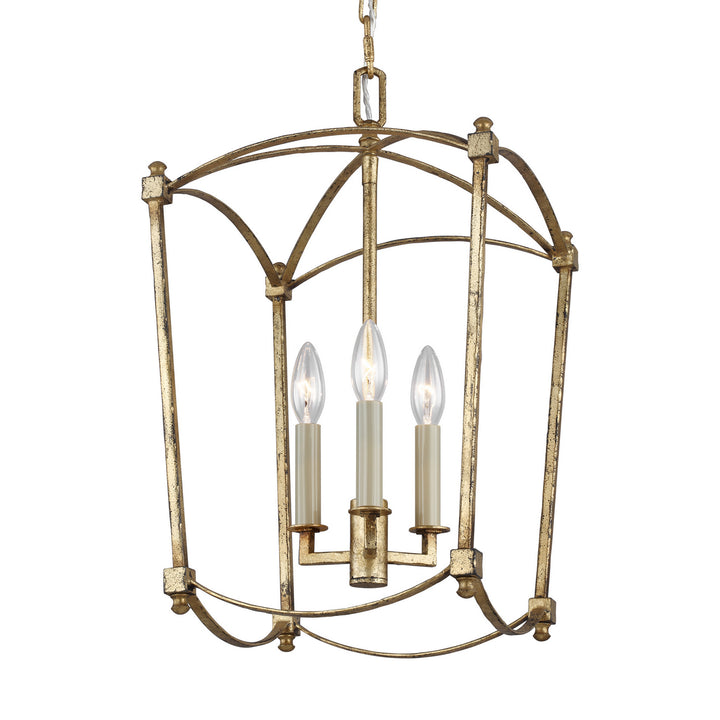 Visual Comfort Studio Thayer F3321/3ADB Pendant Light - Antique Gild