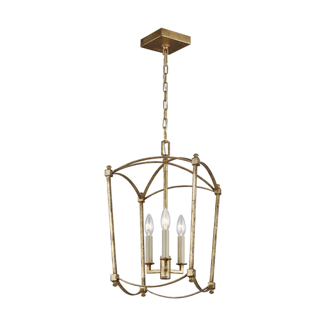Visual Comfort Studio Thayer F3321/3ADB Pendant Light - Antique Gild