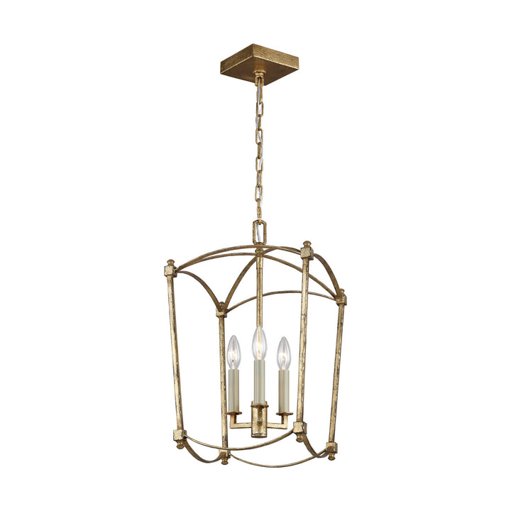 Visual Comfort Studio Thayer F3321/3ADB Pendant Light - Antique Gild
