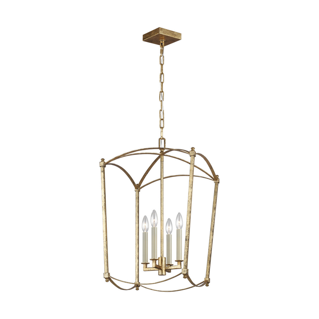 Visual Comfort Studio Thayer F3322/4ADB Pendant Light - Antique Gild