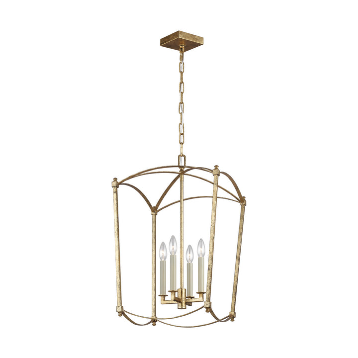 Visual Comfort Studio Thayer F3322/4ADB Pendant Light - Antique Gild