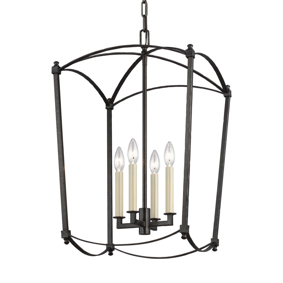 Visual Comfort Studio Thayer F3322/4SMS Pendant Light - Smith Steel