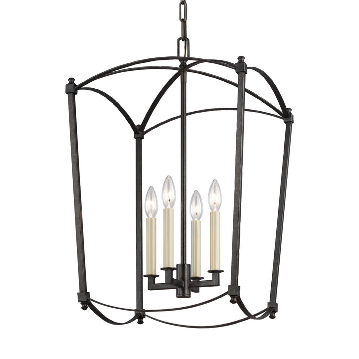 Visual Comfort Studio Thayer F3322/4SMS Pendant Light - Smith Steel