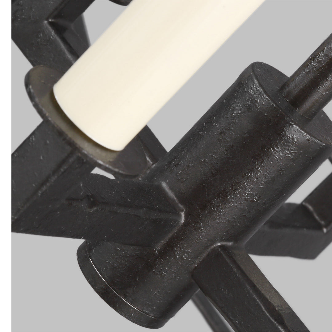 Visual Comfort Studio Thayer F3322/4SMS Pendant Light - Smith Steel