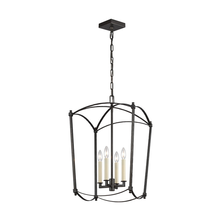 Visual Comfort Studio Thayer F3322/4SMS Pendant Light - Smith Steel