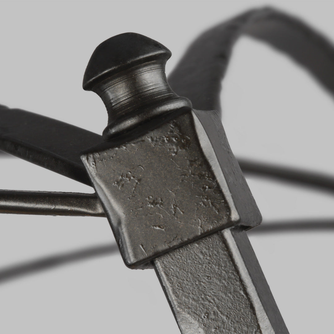 Visual Comfort Studio Thayer F3323/5SMS Pendant Light - Smith Steel