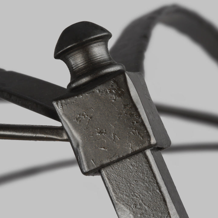 Visual Comfort Studio Thayer F3323/5SMS Pendant Light - Smith Steel