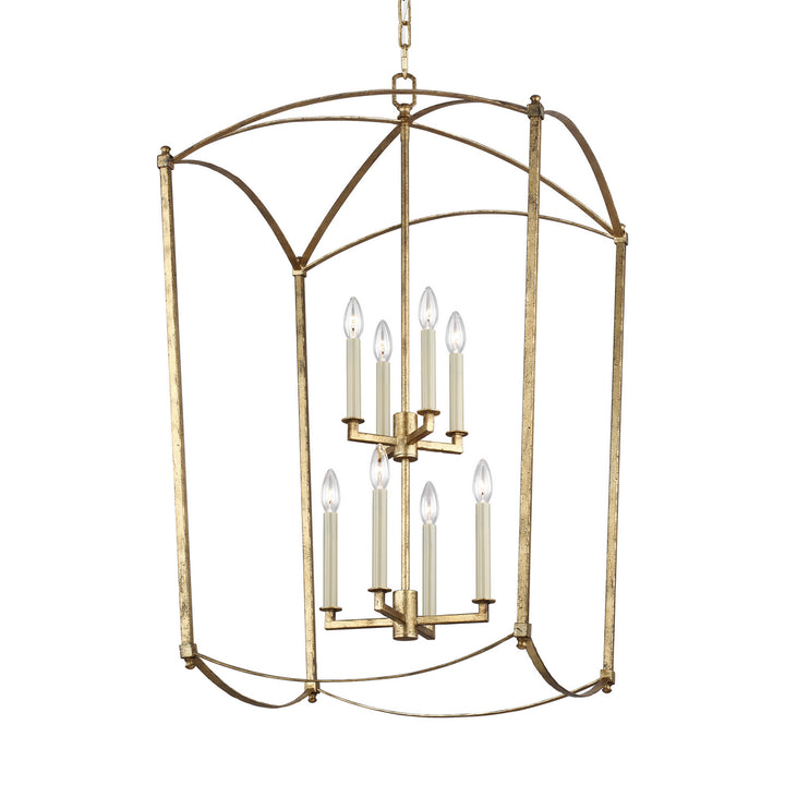 Visual Comfort Studio Thayer F3324/8ADB Pendant Light - Antique Gild