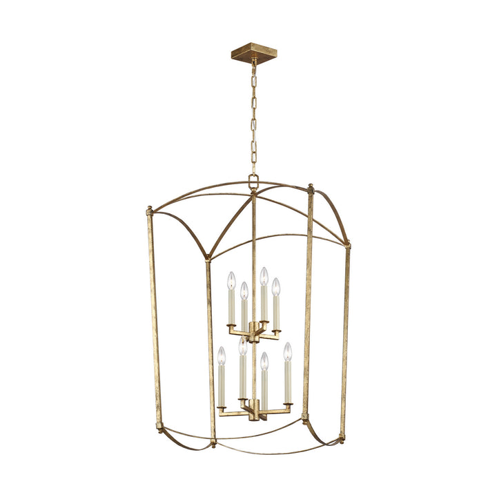 Visual Comfort Studio Thayer F3324/8ADB Pendant Light - Antique Gild