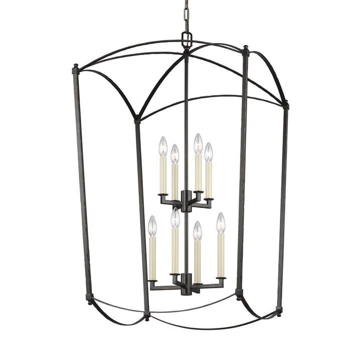 Visual Comfort Studio Thayer F3324/8SMS Pendant Light - Smith Steel