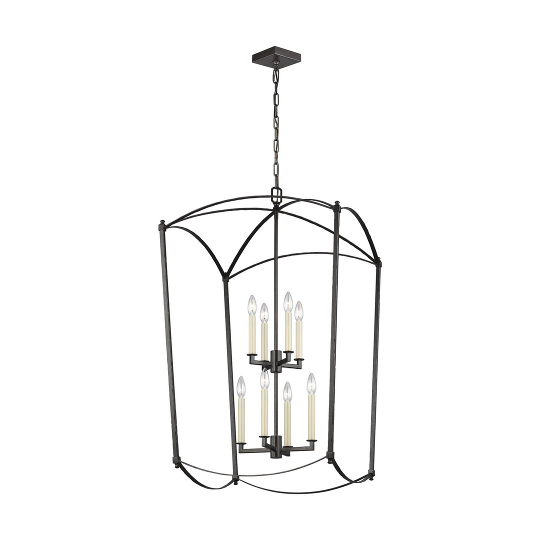 Visual Comfort Studio Thayer F3324/8SMS Pendant Light - Smith Steel