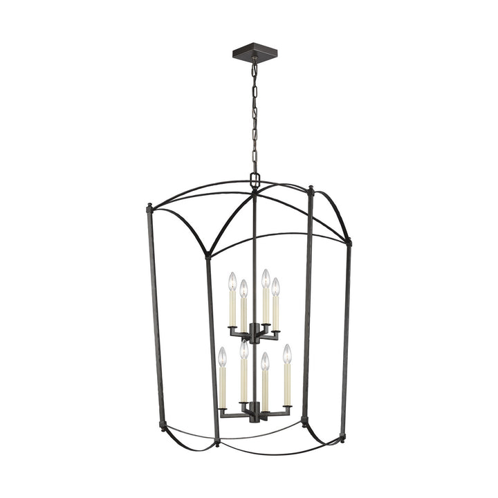 Visual Comfort Studio Thayer F3324/8SMS Pendant Light - Smith Steel