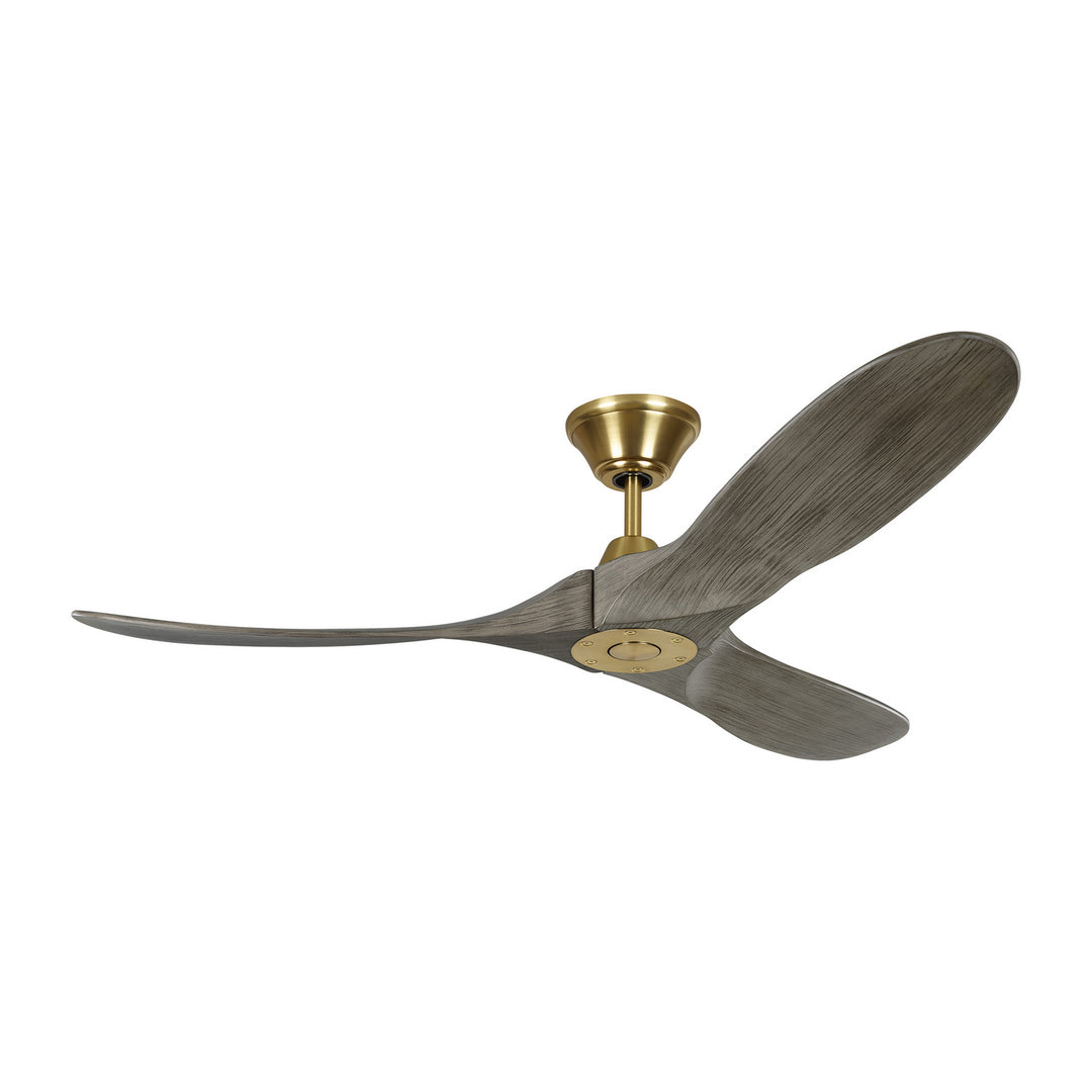 Visual Comfort Fan Maverick 52 3MAVR52AGP Ceiling Fan - Aged Pewter, Light Grey Weathered Oak/Light Grey Weathered Oak/