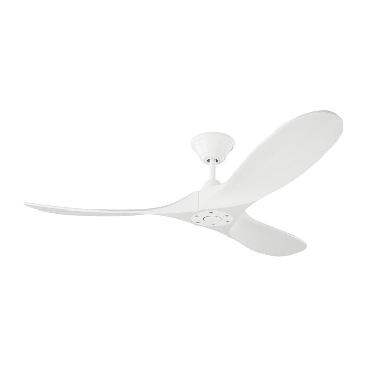 Visual Comfort Fan Maverick 52 3MAVR52RZW Ceiling Fan - Matte White, Matte White/Matte White/