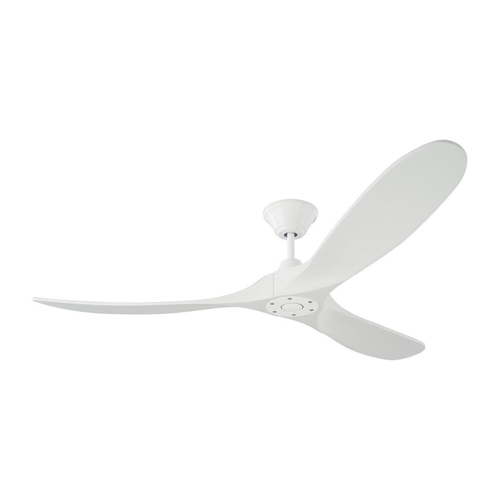 Visual Comfort Fan Maverick 60 3MAVR60RZW Ceiling Fan - Matte White, Matte White/Matte White/