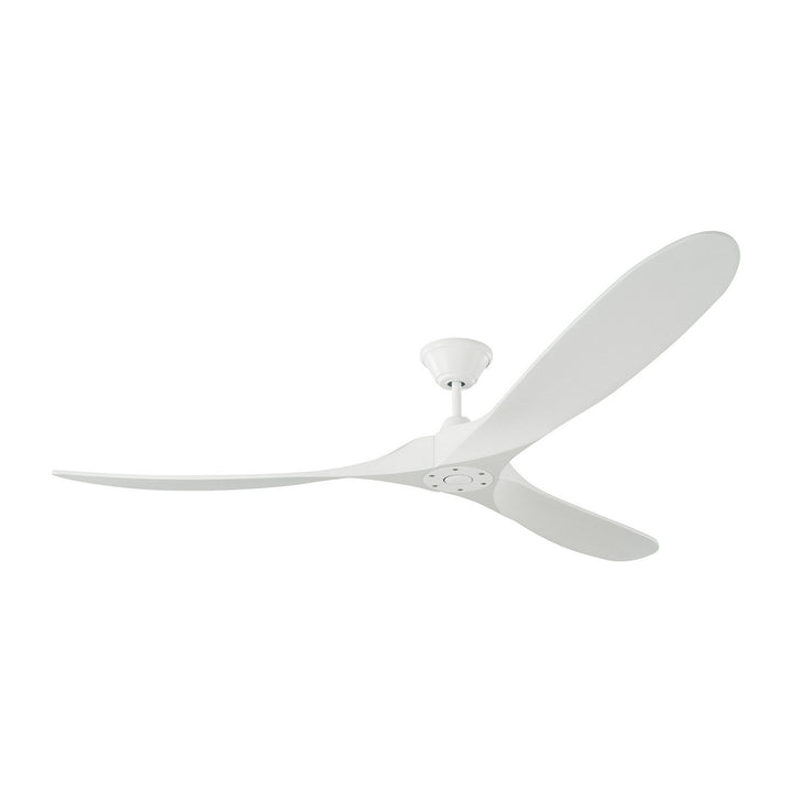 Visual Comfort Fan Maverick 70 3MAVR70RZW Ceiling Fan - Matte White, Matte White/Matte White/