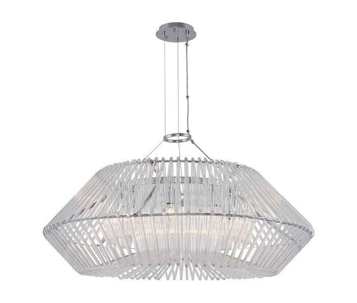 Kalco Taza 508453CH Chandelier Light - Chrome