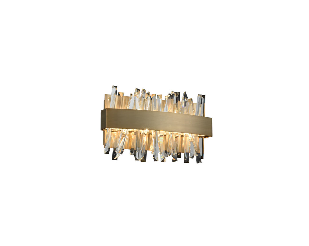 Allegri Glacier 030230-038 Wall Sconce Light - Brushed Champagne Gold