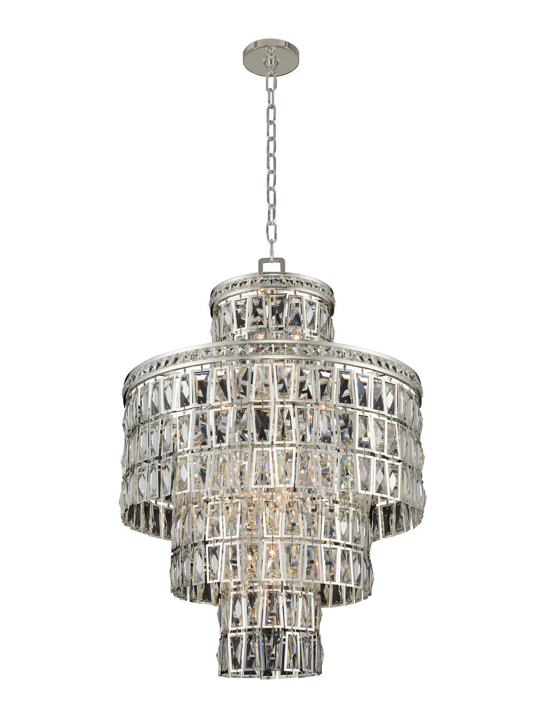 Allegri Kasturi 033251-014-FR001 Chandelier Light - Silver