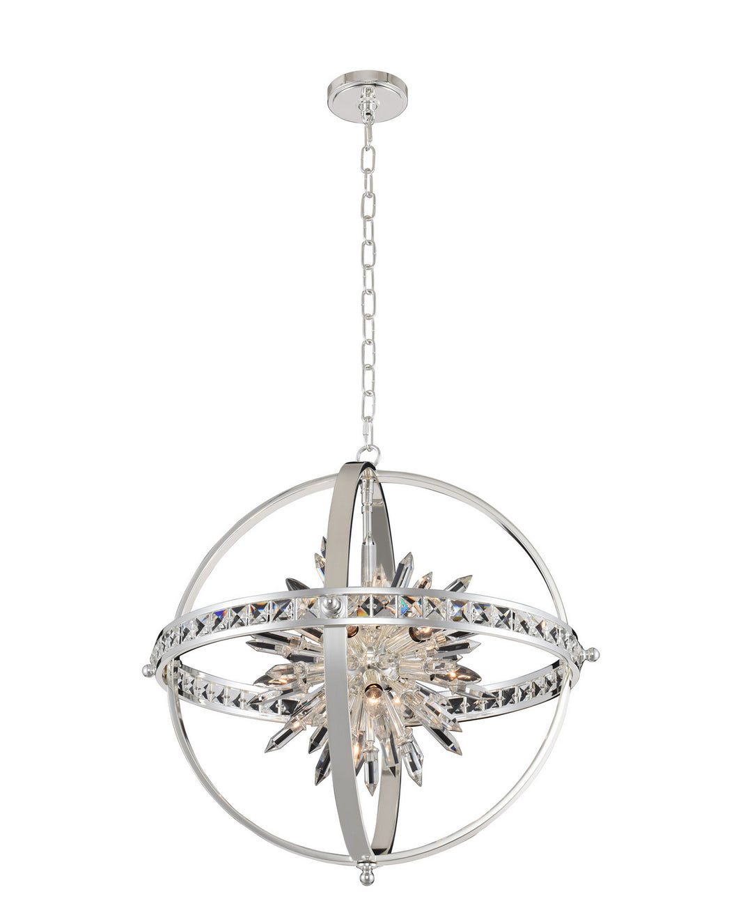 Allegri Angelo 033651-014-FR001 Pendant Light - Polished Silver